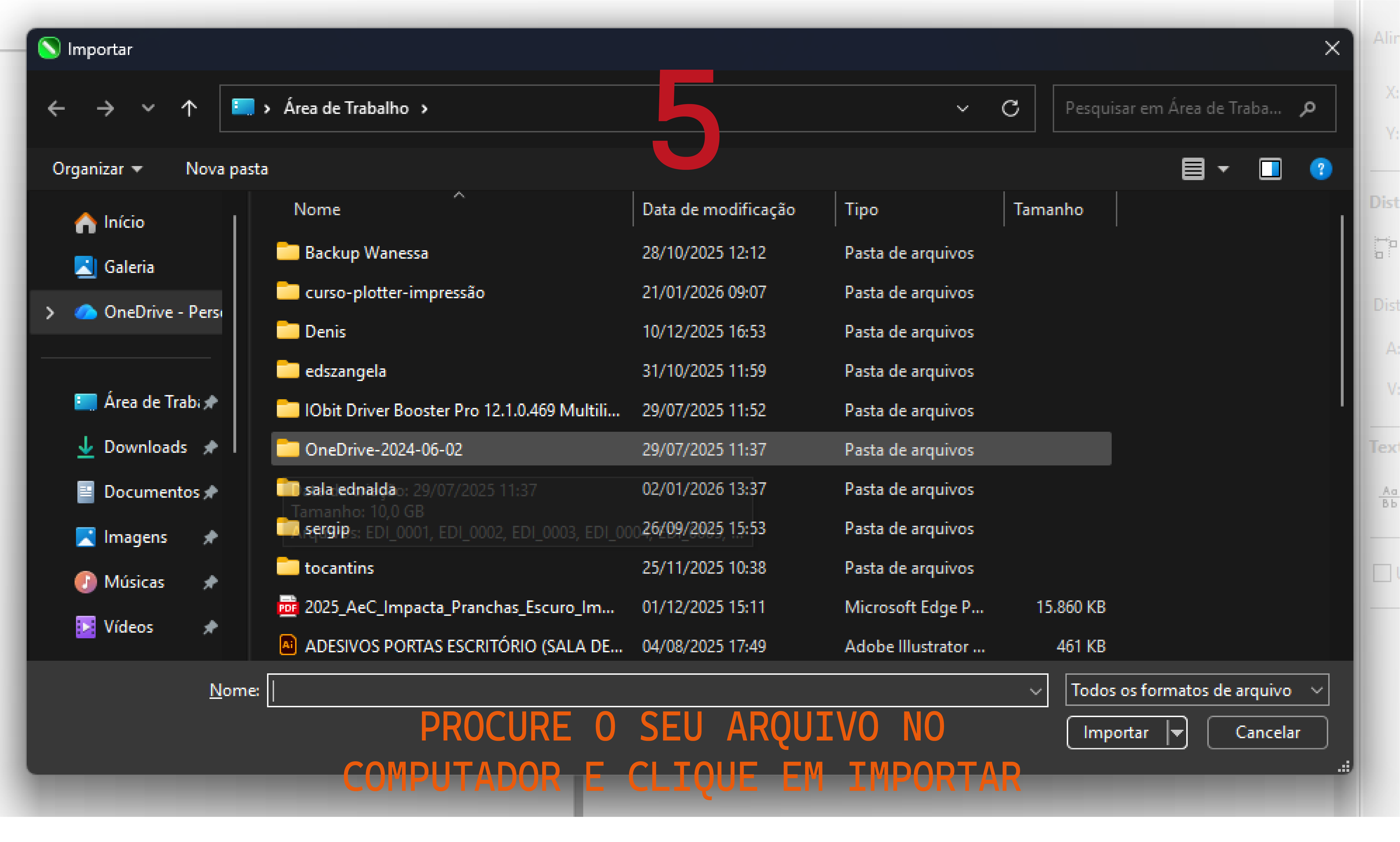 Passo 5: Configurar a qualidade (passes)